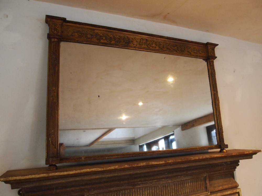 Mirror Regency gilded country house c1820 View XIII