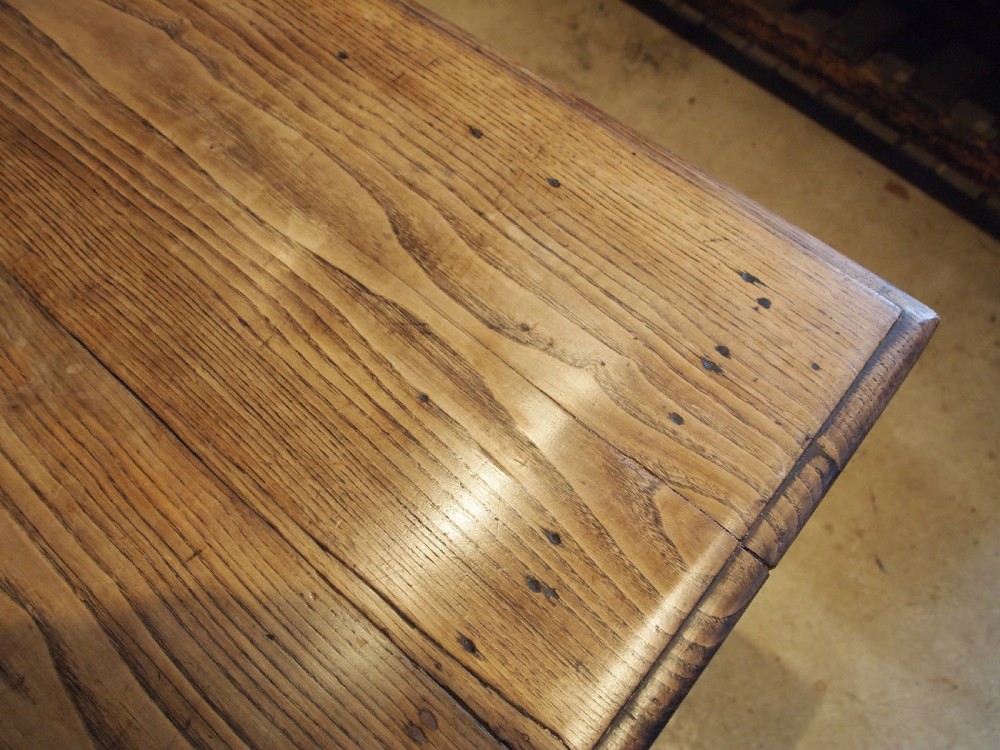 Table refectory Victorian farmhouse dining Ash c1840 View XII