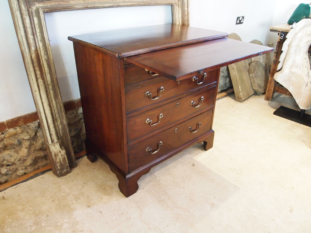 Chest of drawers stunning George III bachelors chest small c1770 View V