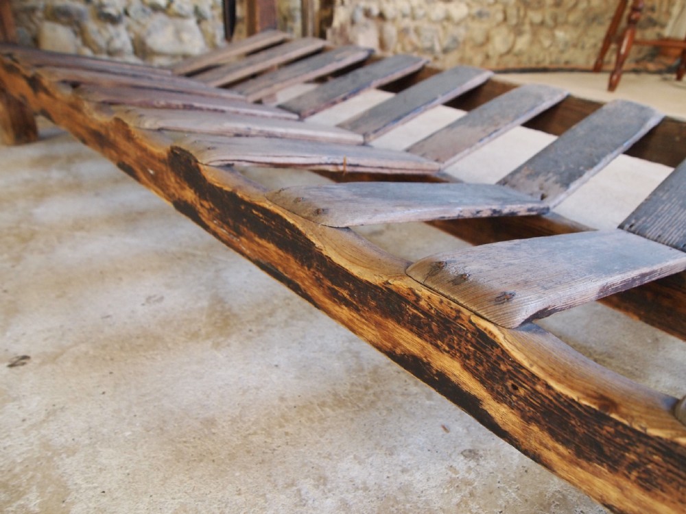 Table stunning drapers table prep refectory table c1880 View IV