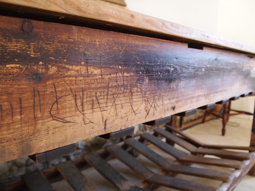 Table stunning drapers table prep refectory table c1880 View VII