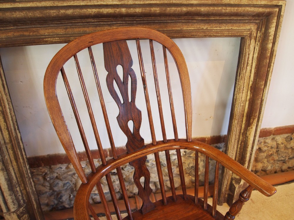 Chair armchair Victorian Windsor Ash & Elm c1860 View II