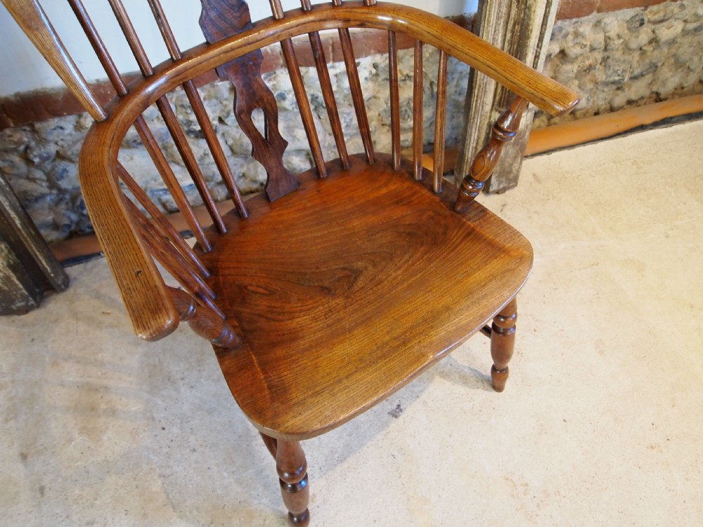 Chair armchair Victorian Windsor Ash & Elm c1860 View III