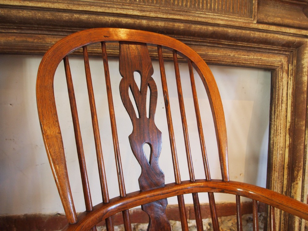 Chair armchair Victorian Windsor Ash & Elm c1860 View VI