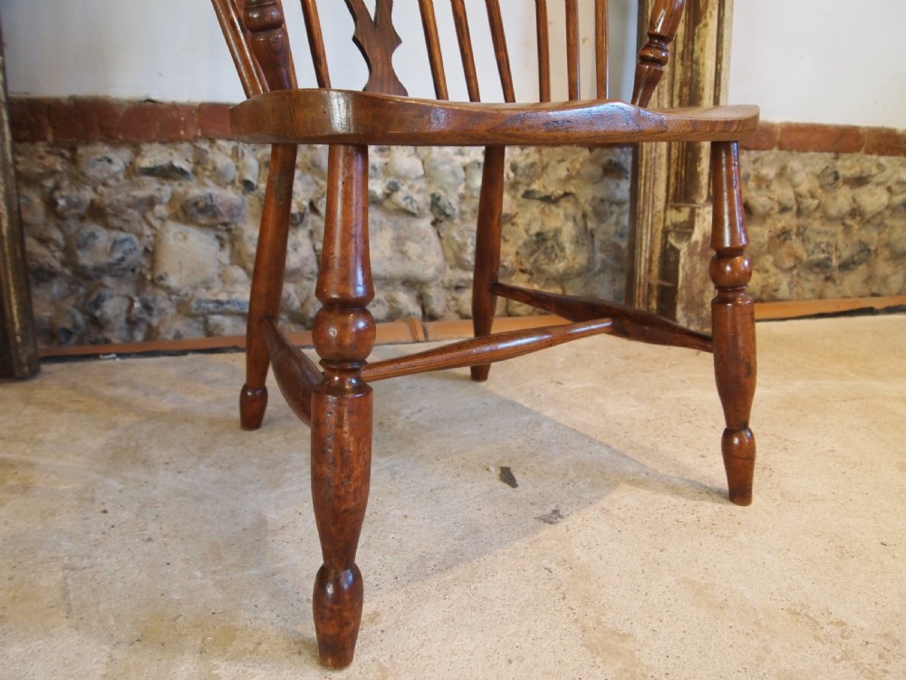 Chair armchair Victorian Windsor Ash & Elm c1860 View VII