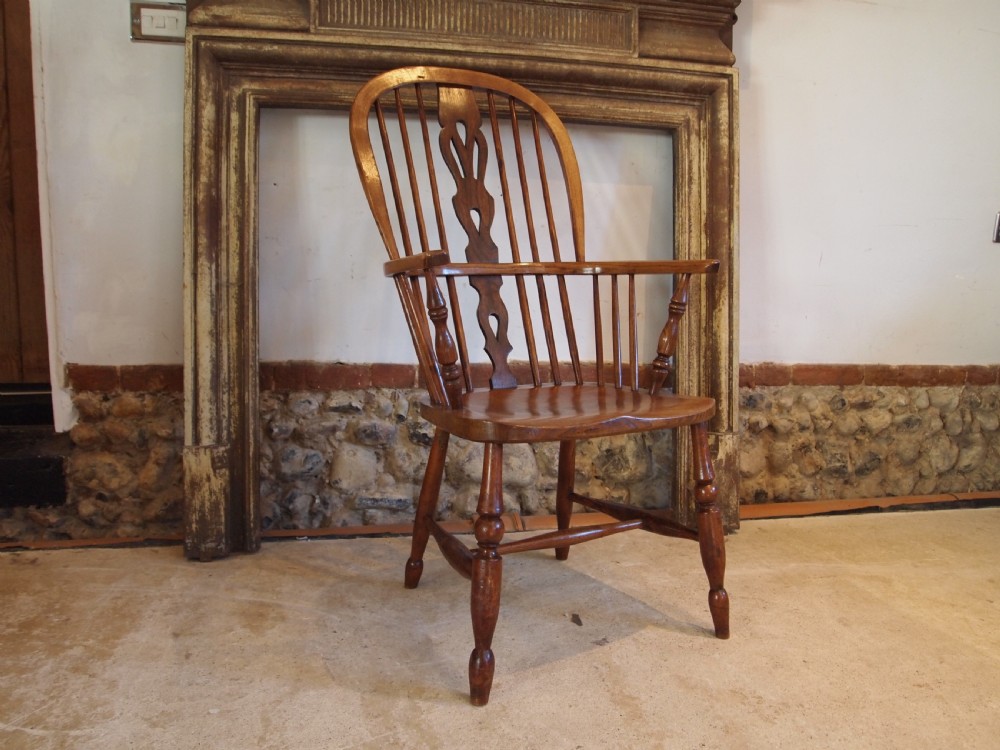 Chair armchair Victorian Windsor Ash & Elm c1860 View XI