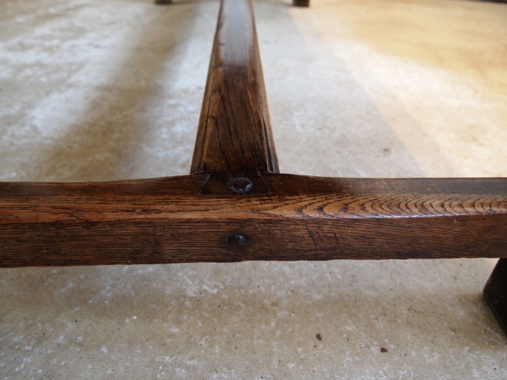 Table very rare refectory farmhouse early 18thc Welsh oak c1720 View III