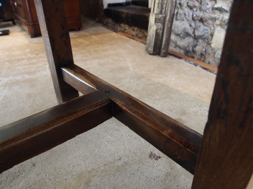 Table very rare refectory farmhouse early 18thc Welsh oak c1720 View VIII