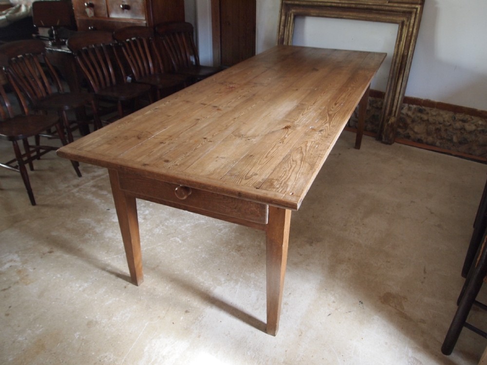 Table refectory farmhouse dining French Victorian c1850