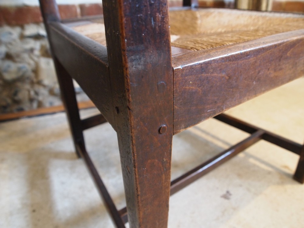 Chair rare Arts and Crafts armchair c1890 View III