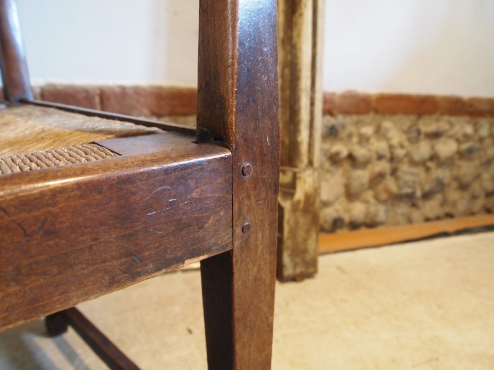 Chair rare Arts and Crafts armchair c1890 View VII