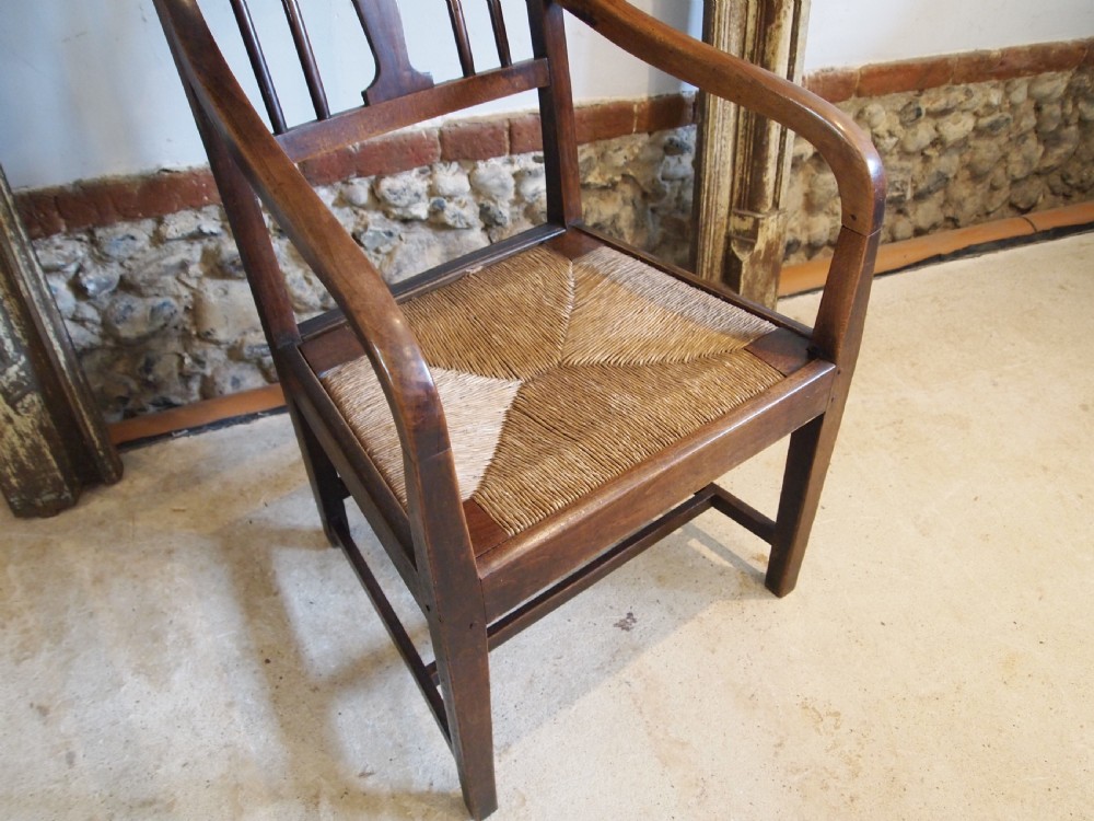 Chair rare Arts and Crafts armchair c1890 View VIII