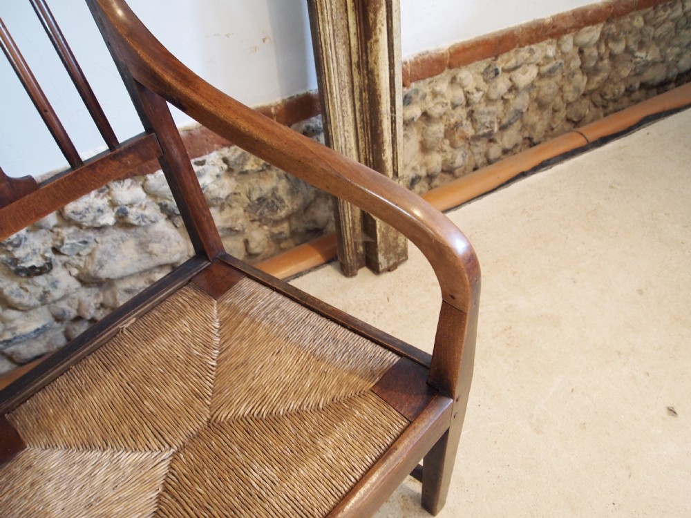 Chair rare Arts and Crafts armchair c1890 View X