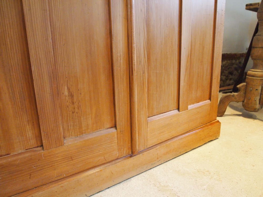 Cupboard pantry drawers Victorian Pine c1880 View VIII