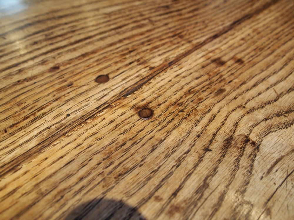 Table Oak refectory farmhouse dining George III outstanding c1780 View VIII