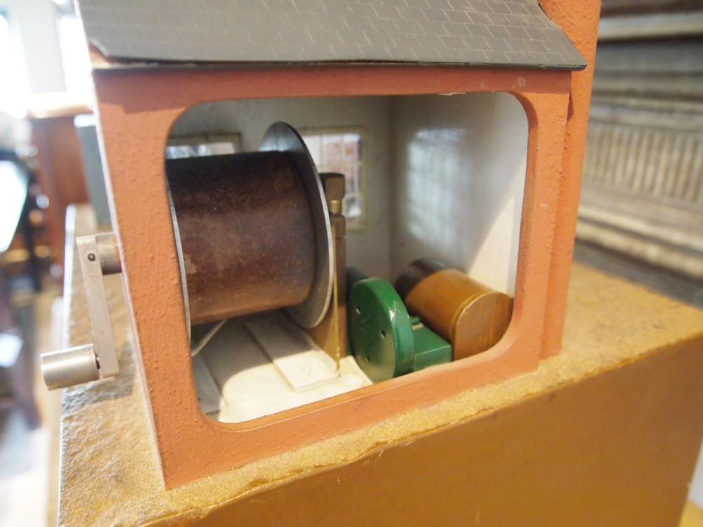 Museum model of a 19th century shaft coal mine Doncaster View VIII