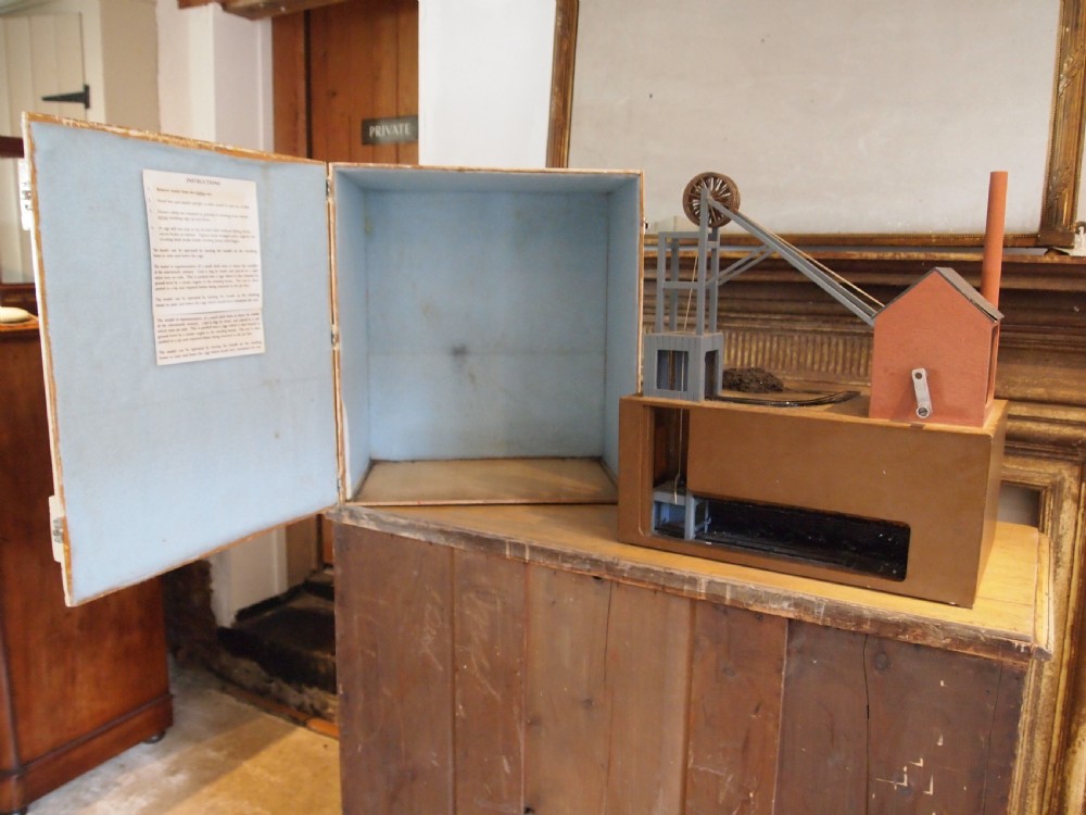 Museum model of a 19th century shaft coal mine Doncaster View XVI