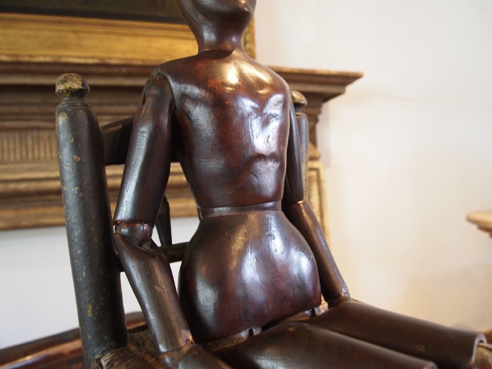 Large rare 19th century Artists lay figure French c1890 View X