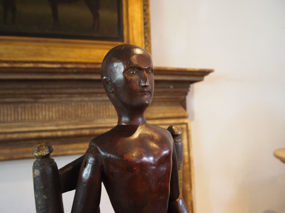 Large rare 19th century Artists lay figure French c1890 View XI