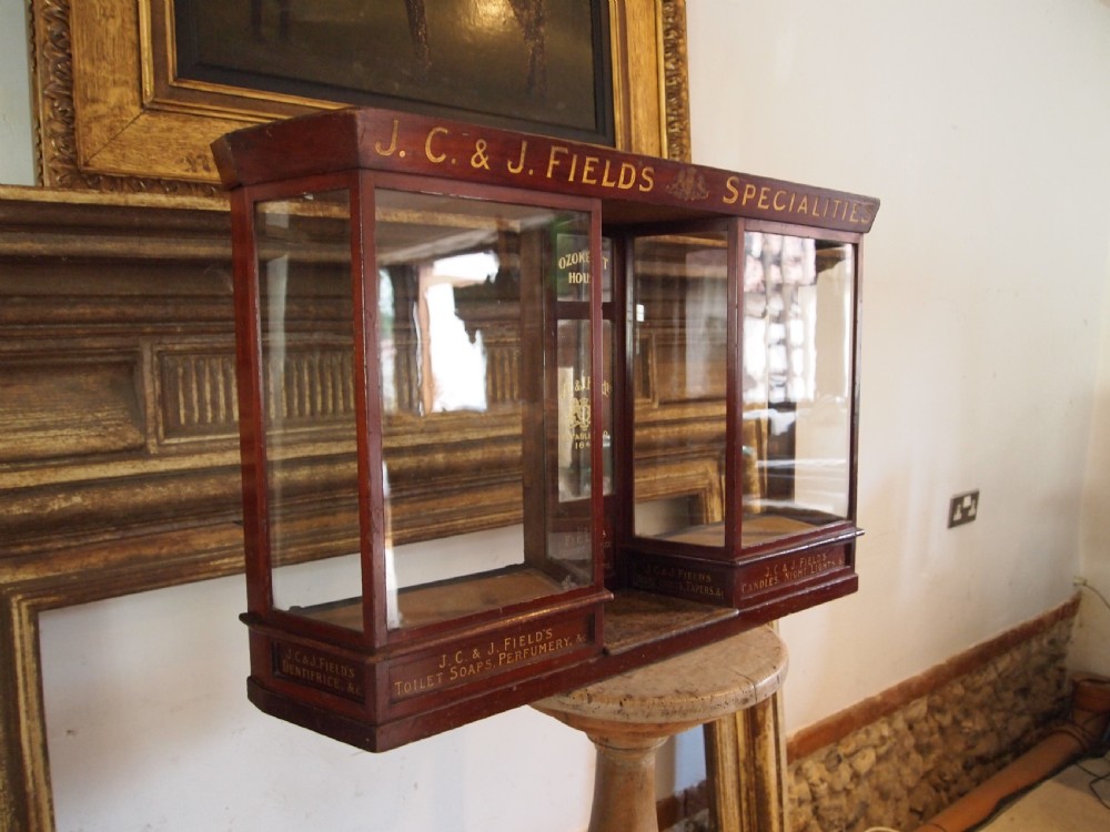 Advertising Miniature shop front J and J C Field Royal Jubilee exb 1887
