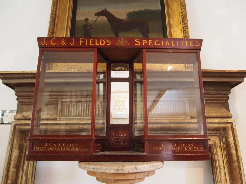 Advertising Miniature shop front J and J C Field Royal Jubilee exb 1887 View II