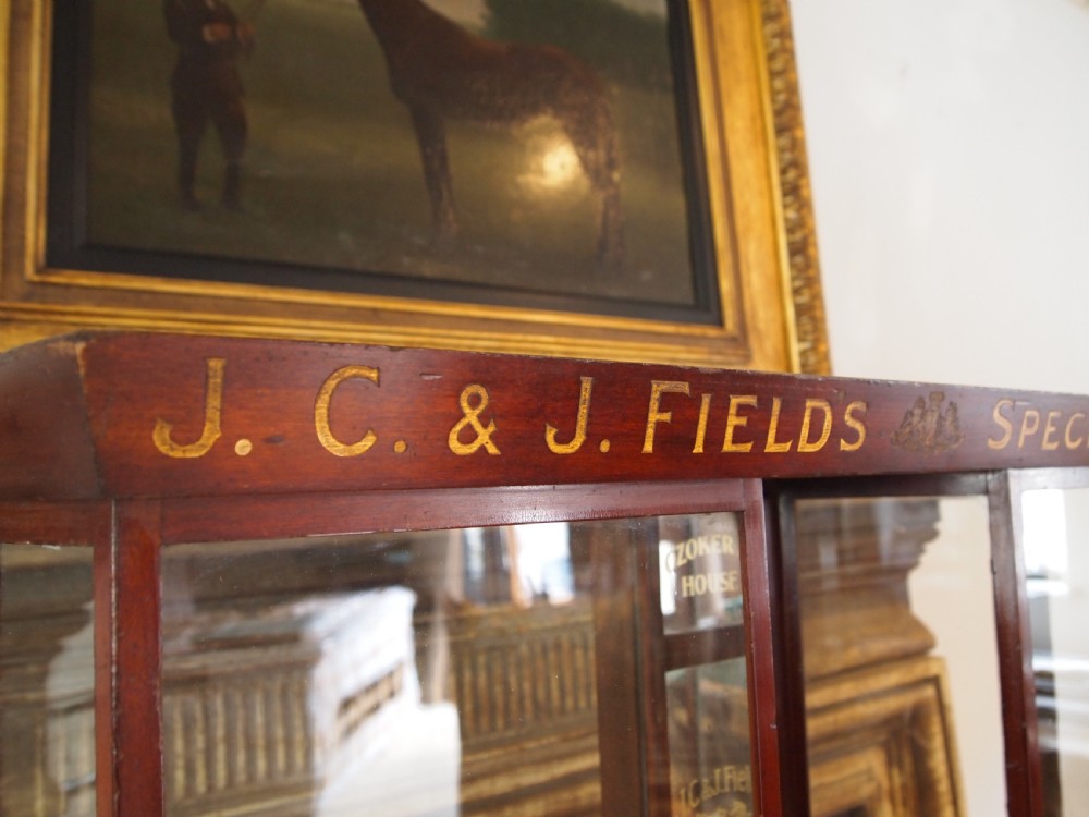 Advertising Miniature shop front J and J C Field Royal Jubilee exb 1887 View IX