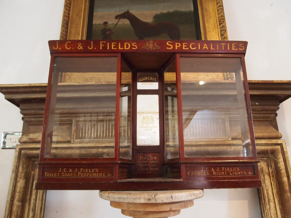 Advertising Miniature shop front J and J C Field Royal Jubilee exb 1887 View XI