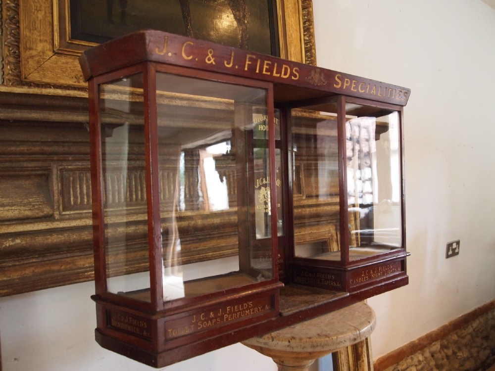 Advertising Miniature shop front J and J C Field Royal Jubilee exb 1887 View XII