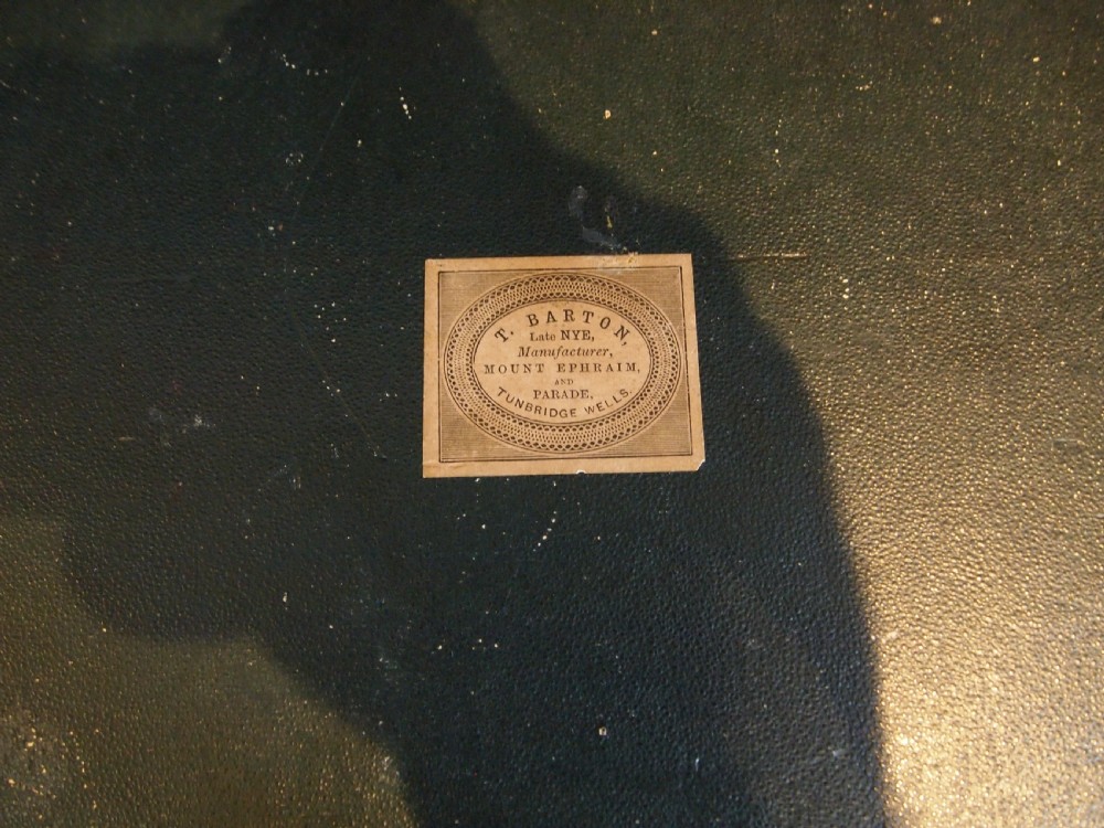 Fine Tunbridge ware box by Thomas Barton c1870 View XIII