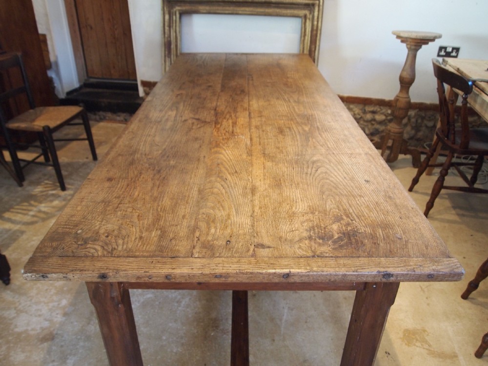 Table refectory farmhouse dining Ash George IV c1820 View III
