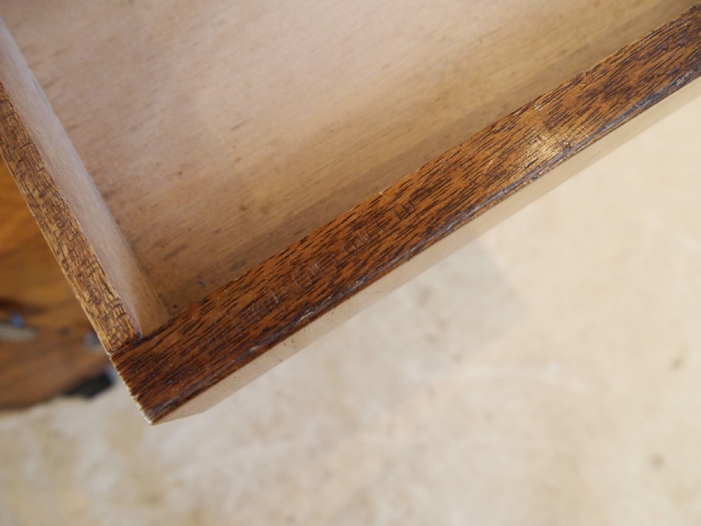 Desk fine Art Deco Walnut desk by Gillows c1925 View VII