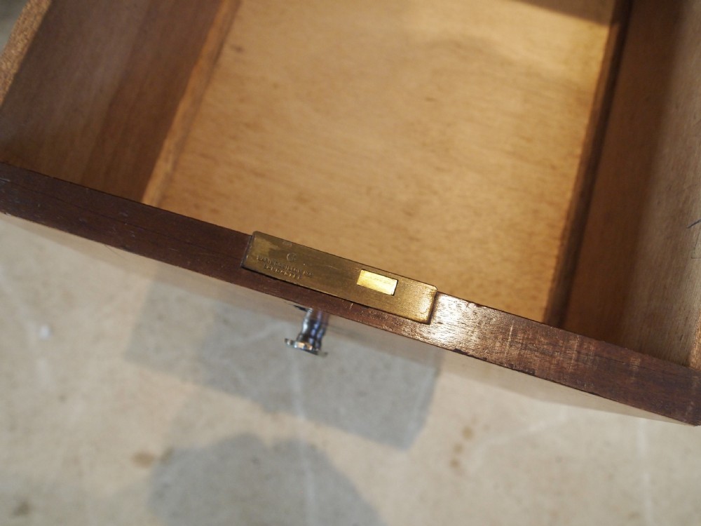 Desk fine Art Deco Walnut desk by Gillows c1925 View IX