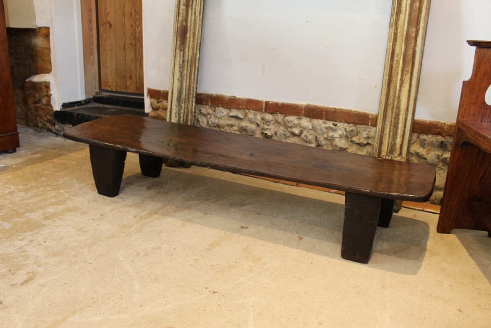 Rare Ivory Coast Senufo bed coffee table c1900