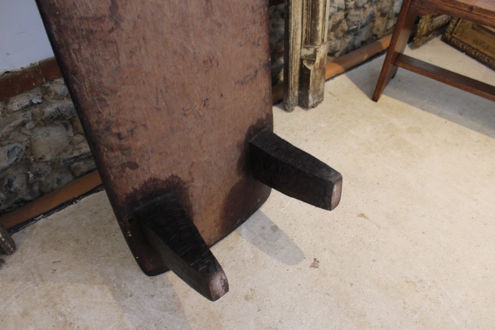 Rare Ivory Coast Senufo bed coffee table c1900 View IV