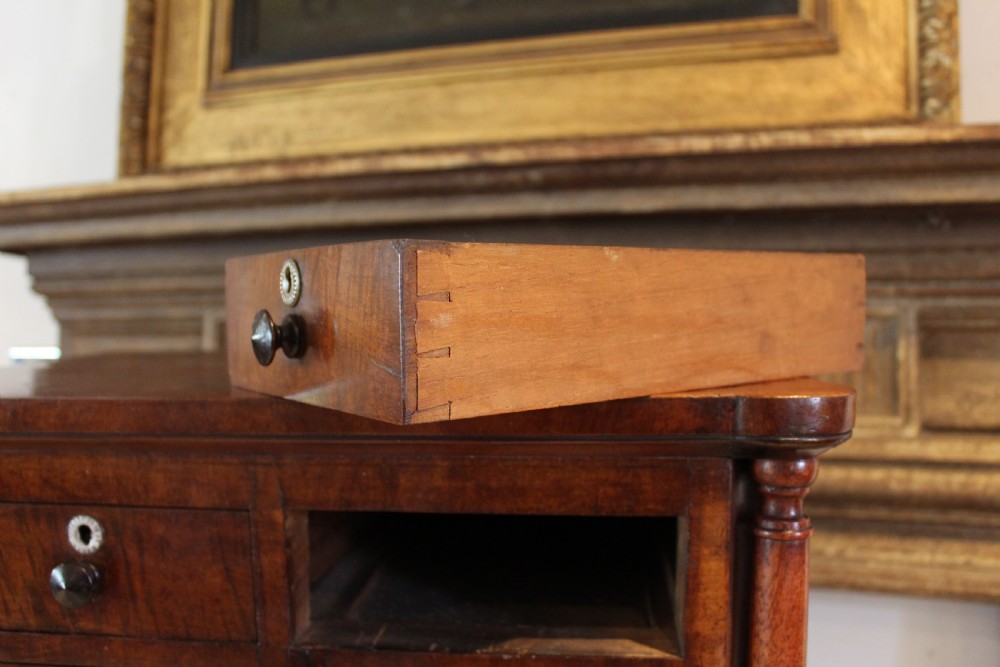 Chest of drawers rare miniature apprentice William IV c1835 View III