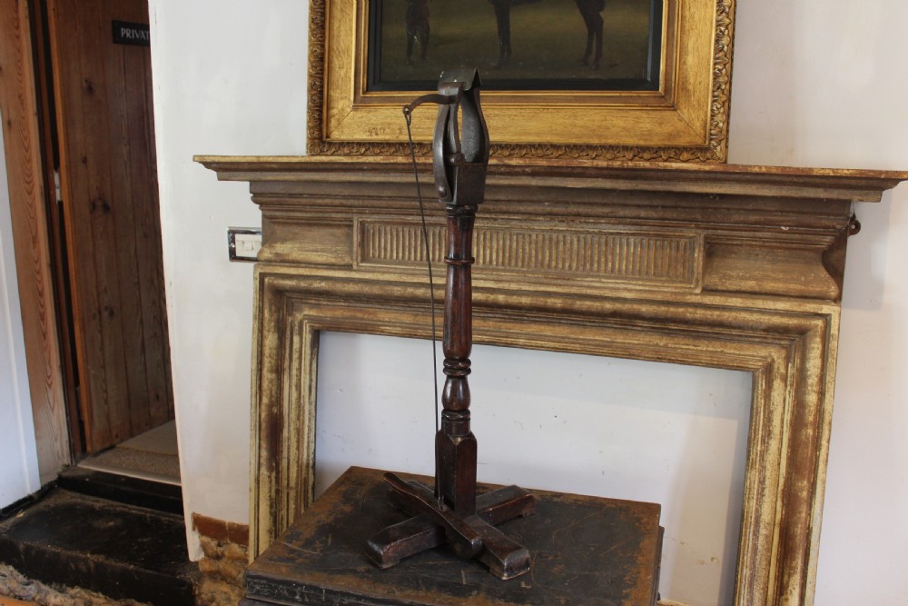 Tool rare Victorian Glove makers clamp c1840