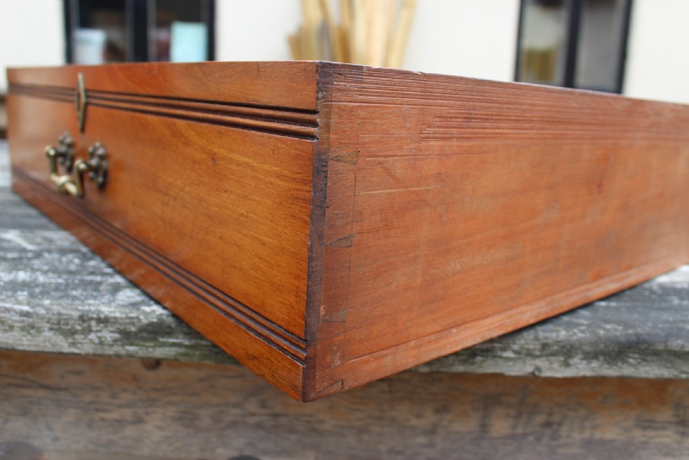 Chest of drawers Heal and son Walnut Arts and Crafts c1890 View V