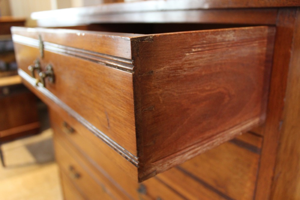 Chest of drawers Heal and son Walnut Arts and Crafts c1890 View XI
