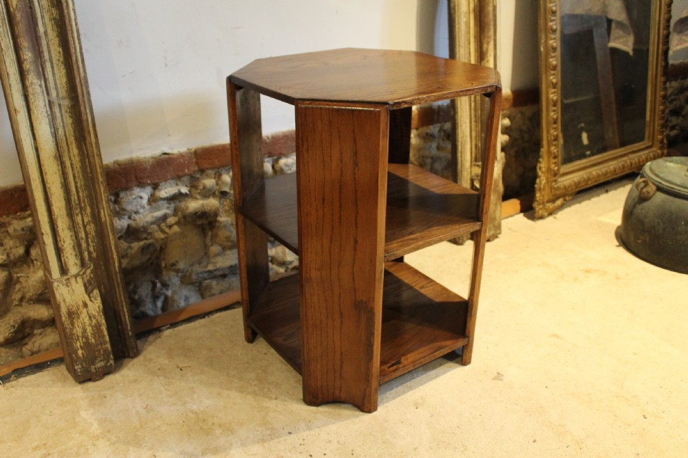 Table Art Deco Oak Heal and Sons attributed c1920