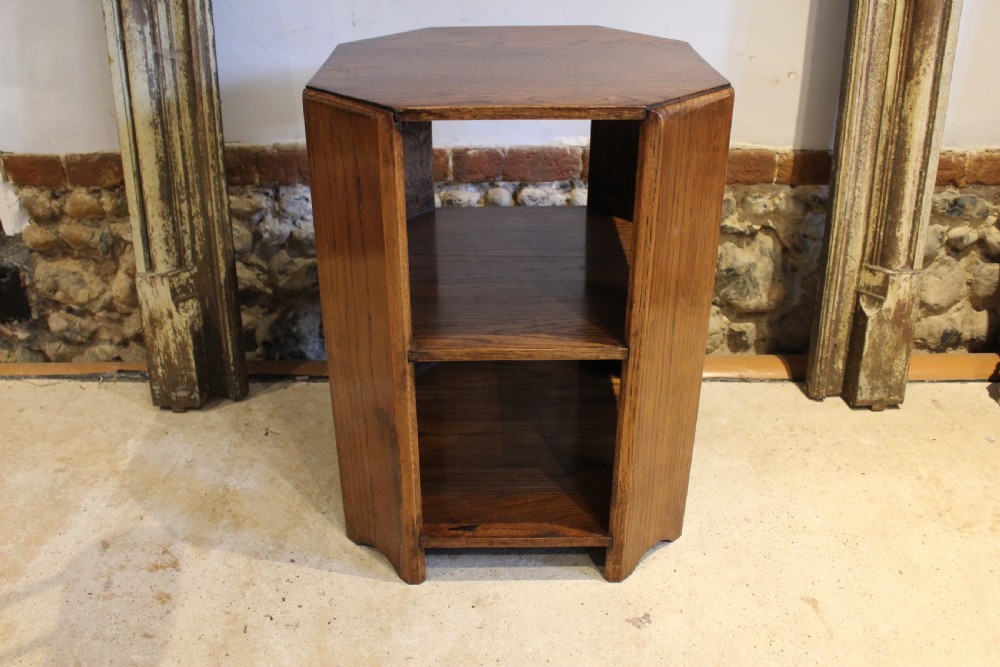 Table Art Deco Oak Heal and Sons attributed c1920 View II