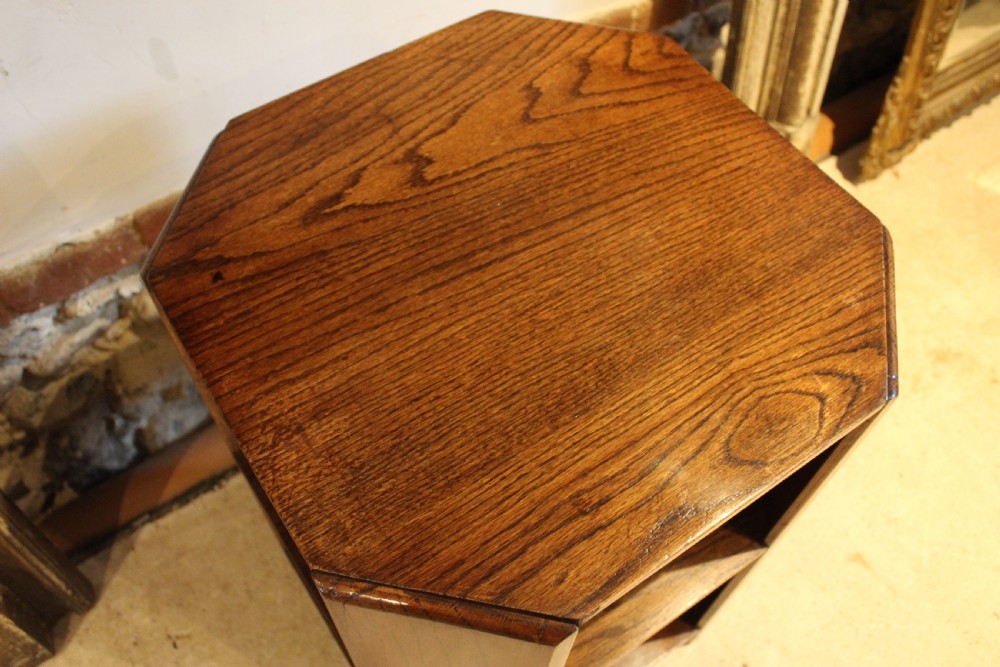 Table Art Deco Oak Heal and Sons attributed c1920 View III