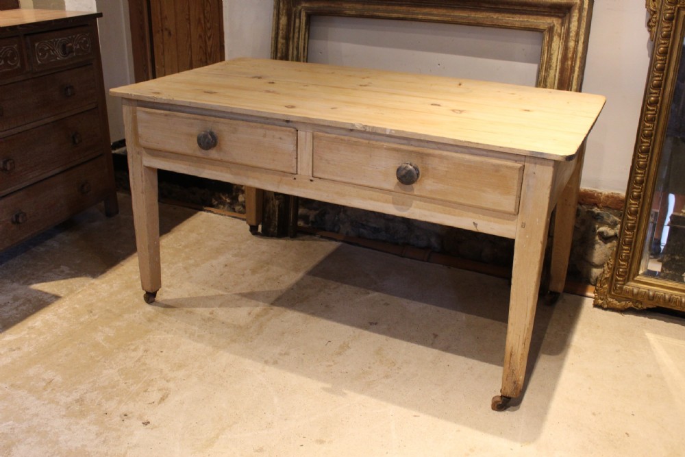 Table rare Victorian Pine bakers table c1880