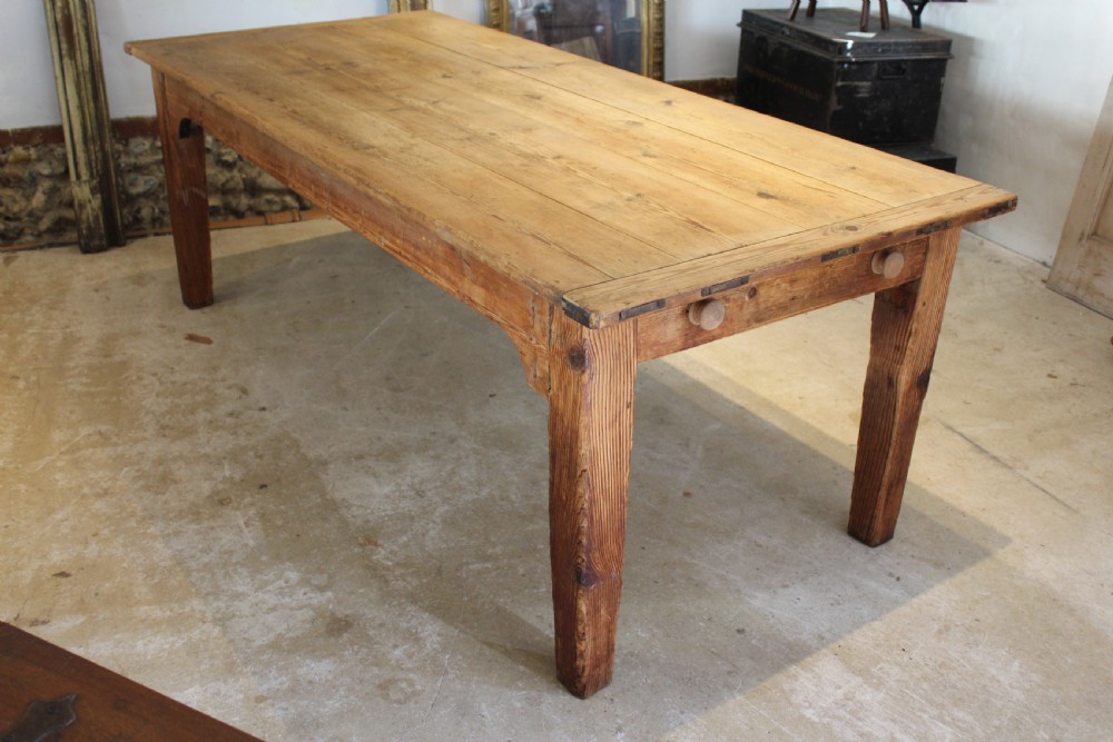 Table stunning refectory farmhouse dining seats 8 c1840