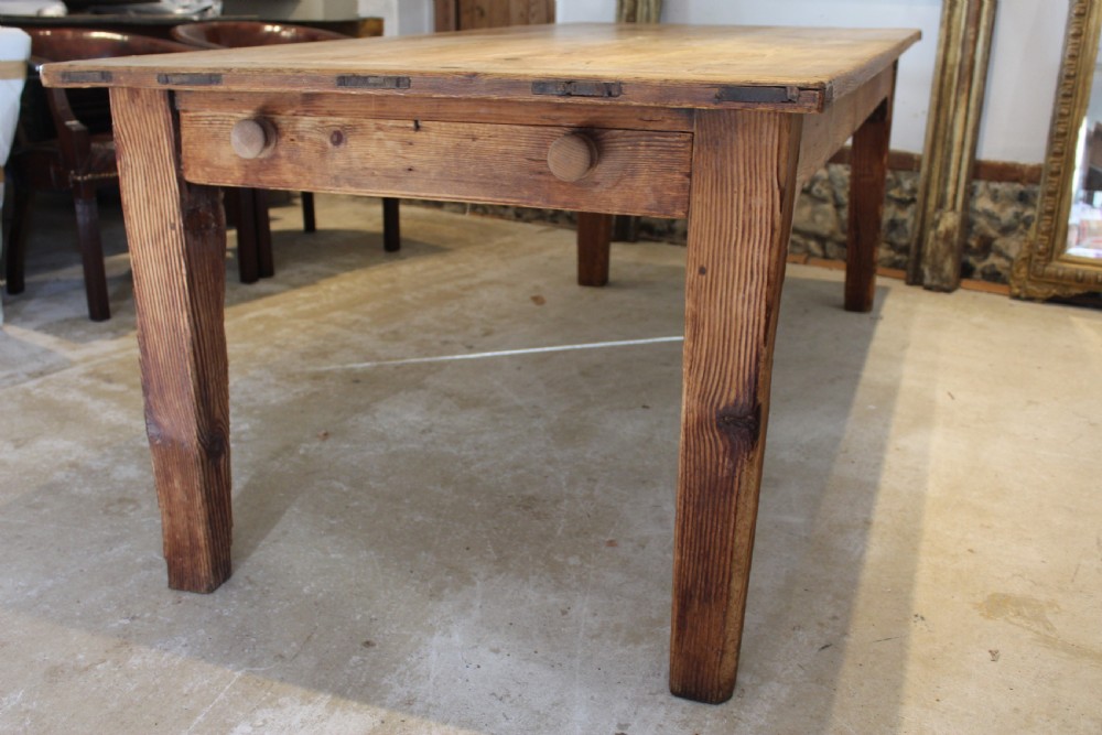 Table stunning refectory farmhouse dining seats 8 c1840 View III