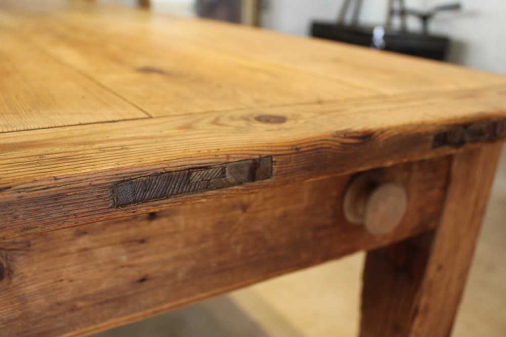 Table stunning refectory farmhouse dining seats 8 c1840 View X