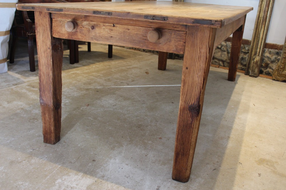 Table stunning refectory farmhouse dining seats 8 c1840 View XIV