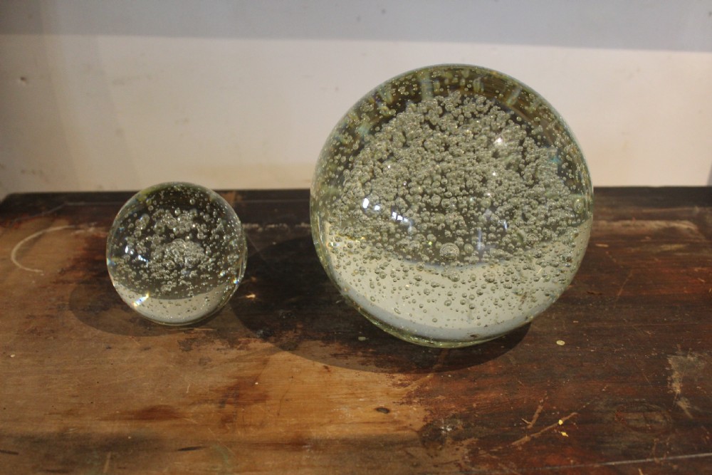 Very Rare Huge Victorian glass dump stunning or paperweight c1870 View II
