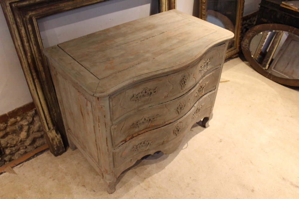 Chest of drawers Commode French Oak c1750 View V