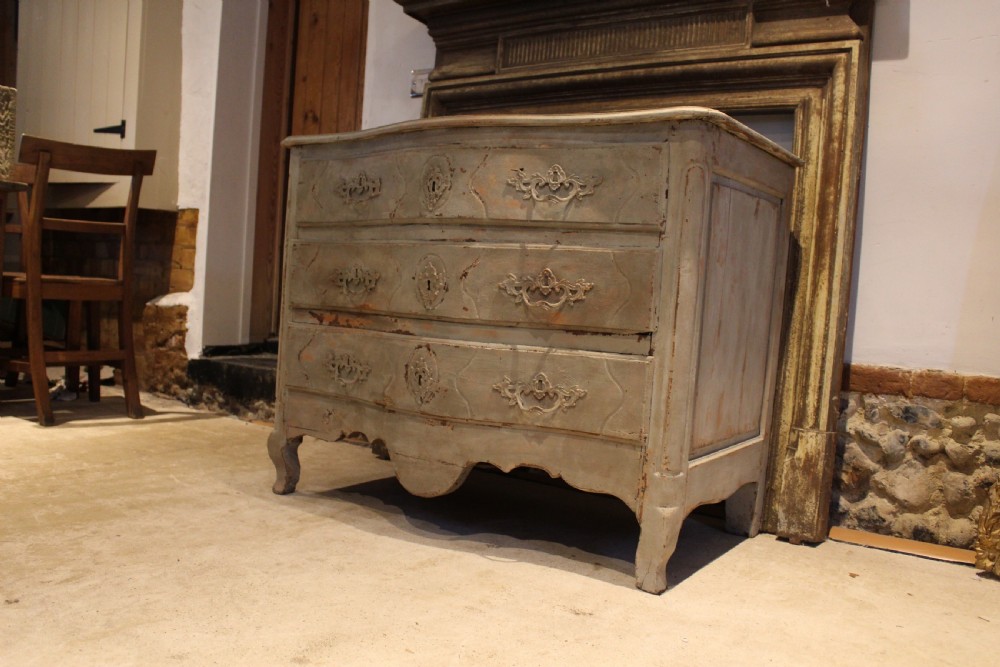 Chest of drawers Commode French Oak c1750 View VIII