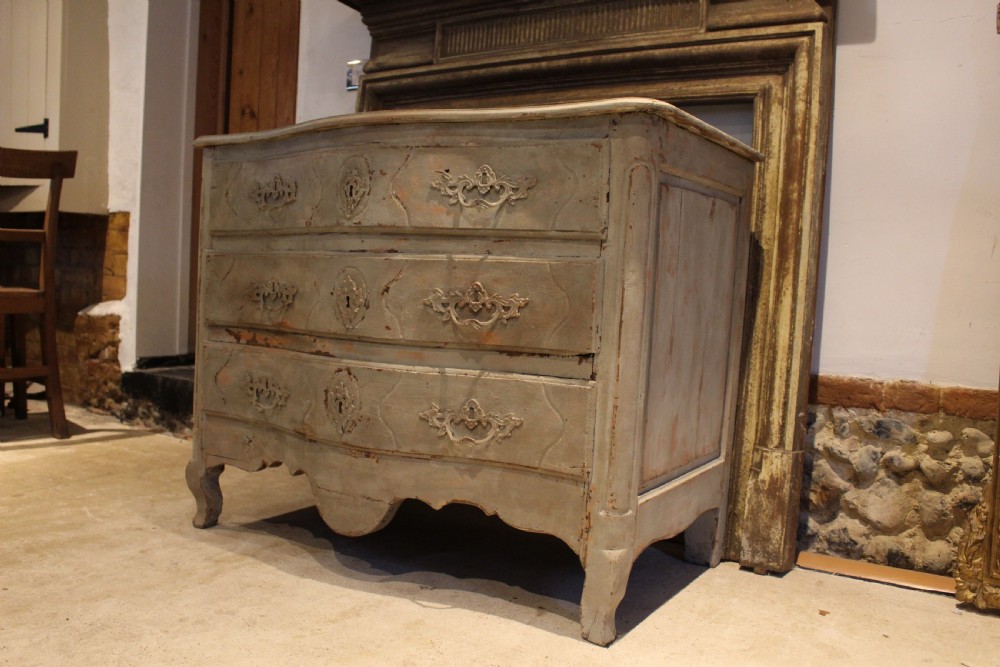 Chest of drawers Commode French Oak c1750 View X